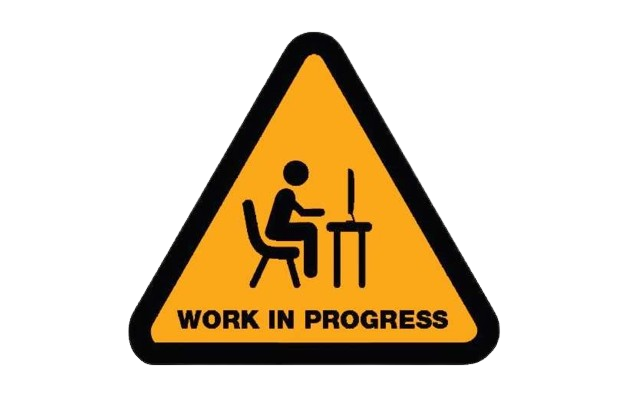 pic sign of work in progress